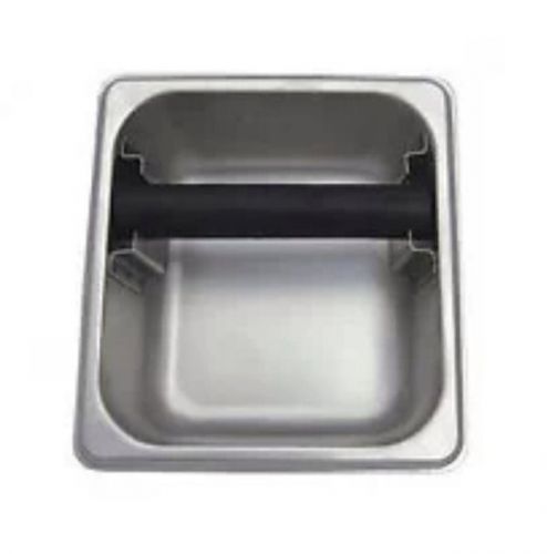 KB-166 Stainless Steel 6&#034; Espresso Knock Box