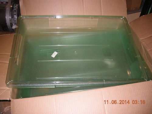 6 ~ carlisle storplus ~ 5 gallon tub&#039;s ~ 26&#034; x 18&#034; x 3-1/2&#034; ~ glo green for sale