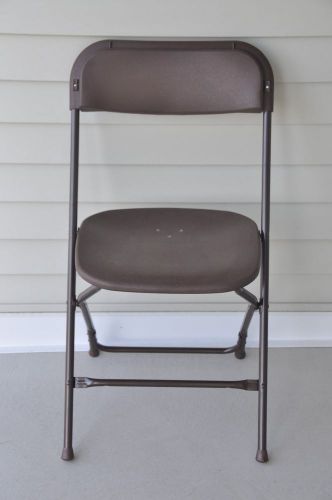 Brown folding chairs 10 per box free shipping tentandtable for sale