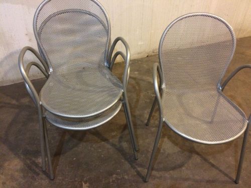 Emu Stackable Patio Chairs. Indoor / Outdoor Commercial Grade