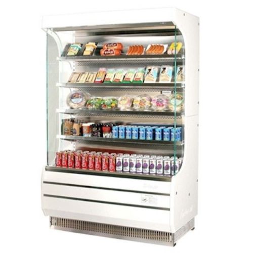 New turbo air 50&#034; full size vertical open display merchandiser!! tom-50m(b) for sale