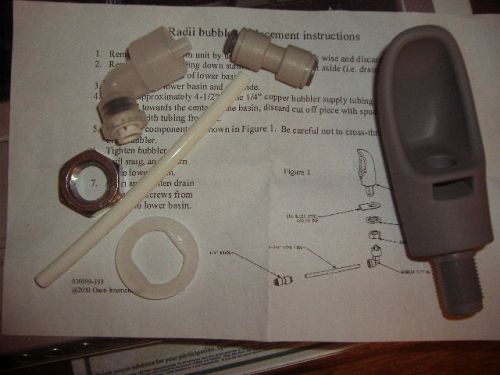 Radii/Oasis Drinking Fountain Safety Guard Bubbler Replacement Spout &amp; Kit