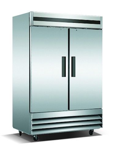 Metalfrio two door reach in upright freezer cfd-2ff-48 - free shipping!! for sale