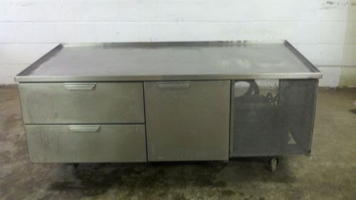 La rosa 2 drawer 1 door freezer equipment stand cuz3262-5f for sale