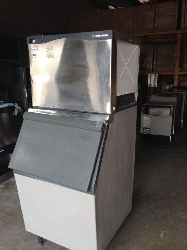 Used scotsman prodigy c0530ma ice machine w/ storage 562 lbs cube ice for sale