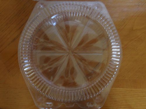 100 9&#034; plastic pie containers for sale