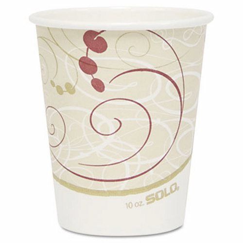 Symphony 10-oz. paper hot cup, 1,000 cups (scc 370smsym) for sale