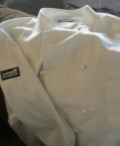 2 each chefwear Chef coat size 2x