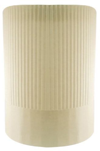 10&#034; White Stirling Chef Hat Case Of 12 Unsanitary Hair Tamination
