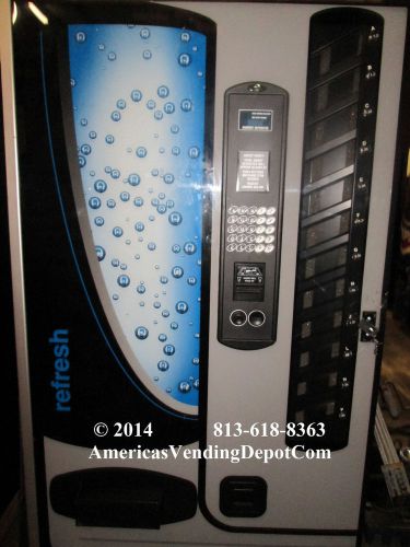 USI 3151 Can &amp; Bottle Soda Machine ~Live Display, 12 Selection ~ 30 Day Warranty