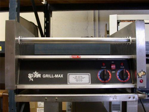 Star 30c gril-max seal-max commercial double hot dog roller machine for sale