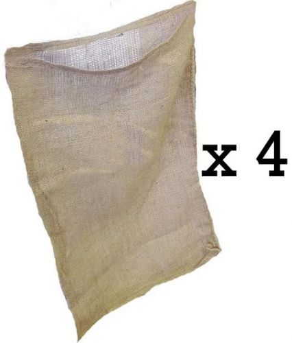 4 NEW 18x30 inch Burlap Bags, Burlap Sacks, Potato Sack Race Bags, Sandbags