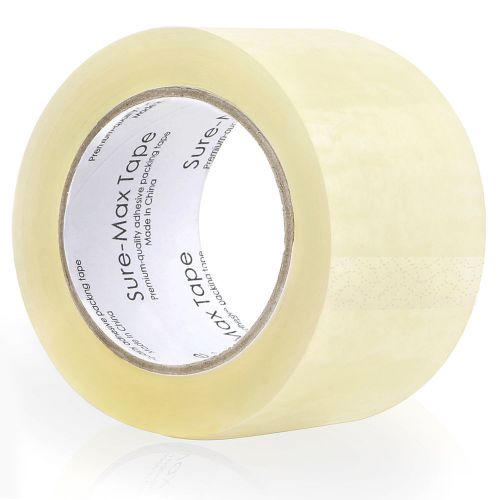 144 Rolls Clear Carton Sealing Packing Tape Box Shipping 2&#034; 2.0 mil 110 yd 330&#039;