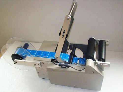 New semi-automatic round bottle labeler labeling machine mt-50 for sale