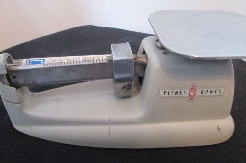 Vintage Pitney Bowes Postal Scale, Model 4900, 1 lb. Scale, Made in the USA