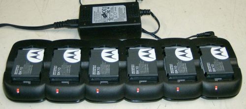 Rocket Science FuelPad Battery Charger (6-bay) for 2-Way Radios w/5x BK10