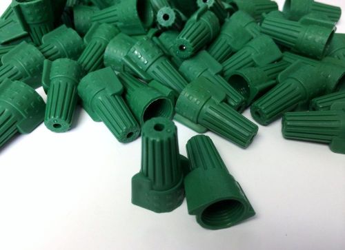 (5000 pc) Green Double Winged Nut Wire Connectors Grounding Ground TWIST ON Wing
