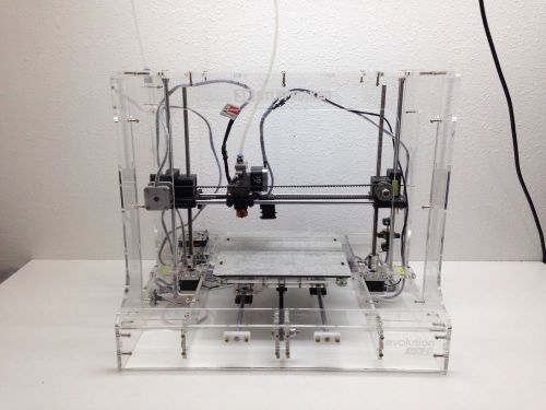 3D Printer Kit  3D Stuffmaker Evolution Gen2 Transparent Assembled New
