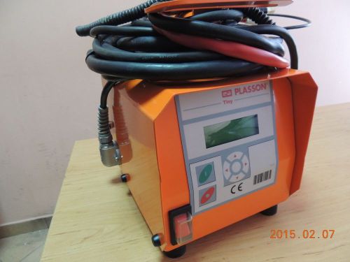 Plasson tiny mf electrofusion machine pipes and fittings electrofusion welder for sale