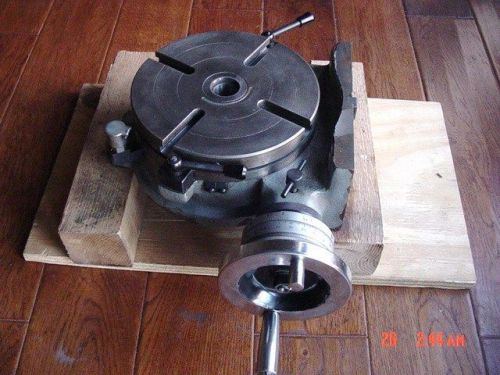 8.00&#034; Horizontal / Vertical Rotary Table with Vernier Reading Collar