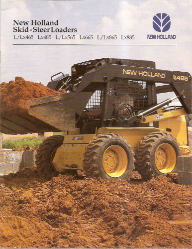 Equipment Brochure - New Holland - L/Lx465 etal - Skid-Steer Loader 1997 (E2009)