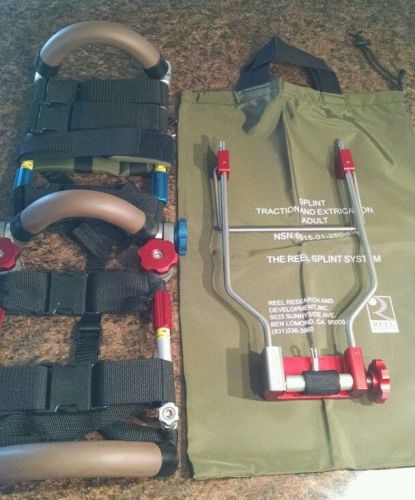 REEL SPLINT SYSTEM TRACTION AND EXTRICATION SPLINT.