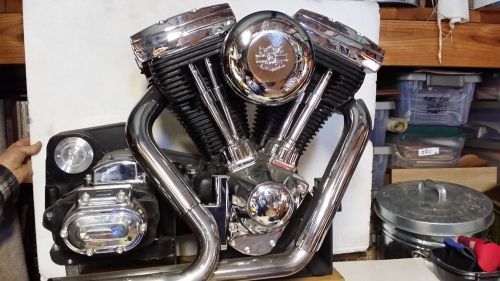 Harley Davidson Wall Art, EVO Engine with Trans (includes Pipes &amp; Primes) NICE!