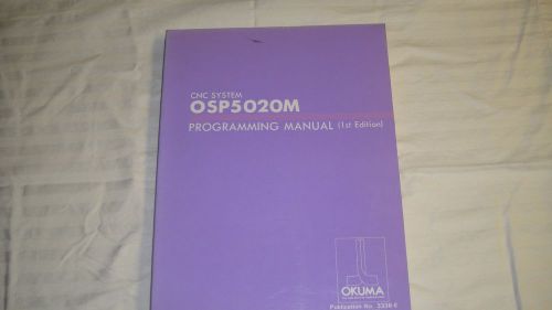 Okuma 5020M Programming Manual