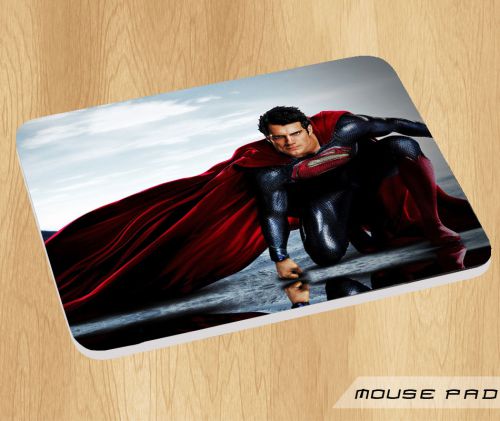 Superman On Mousepad Gaming Design Anti Slip For Optical Laser Mouse