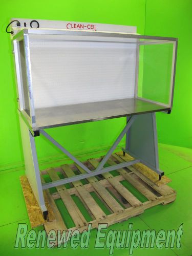 Microzone hlf-2-4ec2 horizontal flow hood with clean-ceil filter module for sale