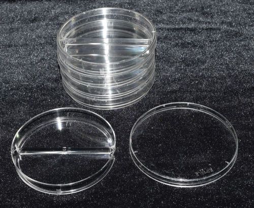5x 2 Sided 15x100mm Plastic Petri Dishes – NOS – Lab Supplies