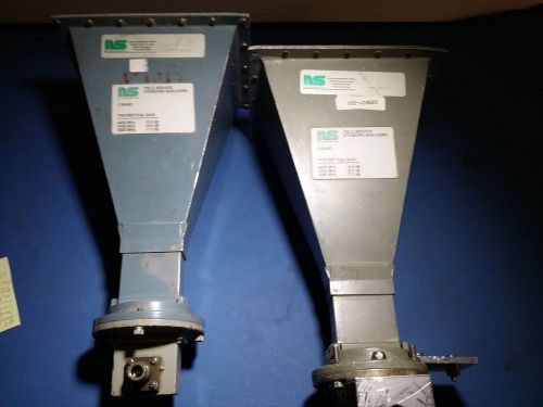 Struthers Electronics/NS Microwave  C-Band Wave Guide Horn used qty(2)