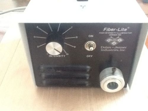 Dolan-Jenner Series 180 Fiber-Lite High Intensity Illuminatormissing bulb tested