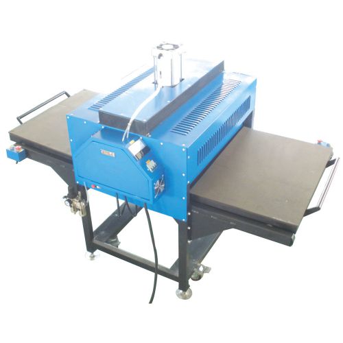 31&#034; x 39&#034; pneumatic double-working table heat press machine with slide style for sale
