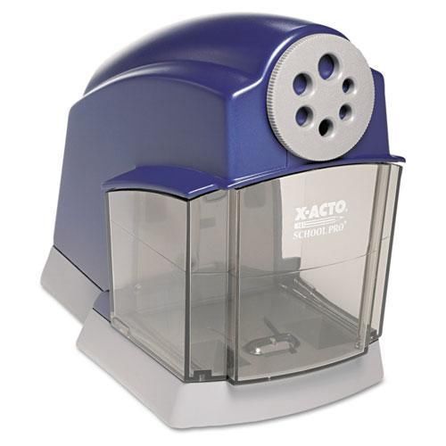 New elmers 1670 school electric pencil sharpener, blue/gray for sale