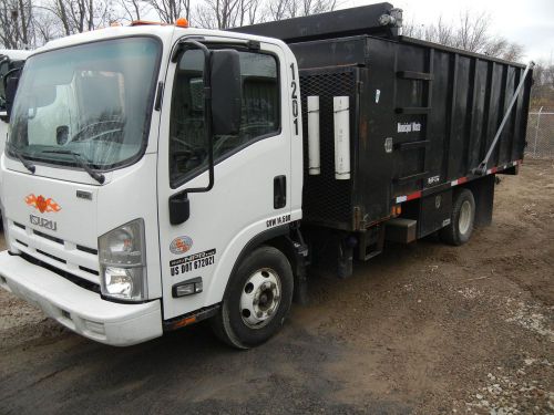 2011 isuzu npr dump truck 49k miles auto all power for sale