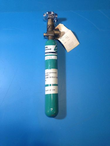 Welding Gas Cylinder Lecture Bottle with CGA580-N 01/97 Valve 40 Liters 1400psig