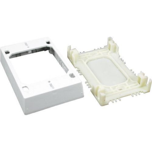 Wiremold nmw2 switch/outlet box-wht switch/outlet box for sale