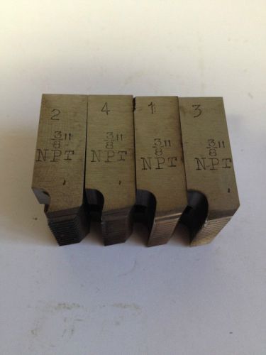 GEOMETRIC CHASERS FOR 3/4&#034; DS DIE HEAD CHASER 3/8&#034; NPT  10 HOOK