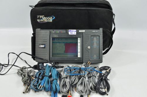 Acterna ttc testpad 2000 t-berd 2310 w/ case cables ds1 oc48 sonet atm isdn for sale