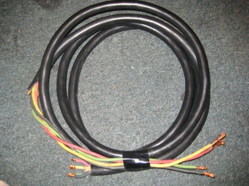 belden 10/4 Cable, 12 foot - 4-Conductor, 10 AWG Bulk Electrical Wire