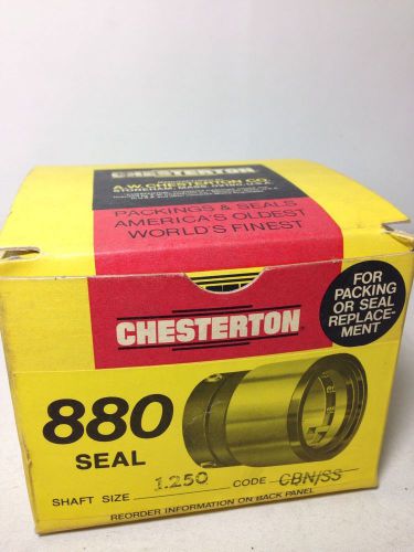 NEW CHESTERTON 880 SEAL SIZE 1.250 Code CBN/SS PUMP