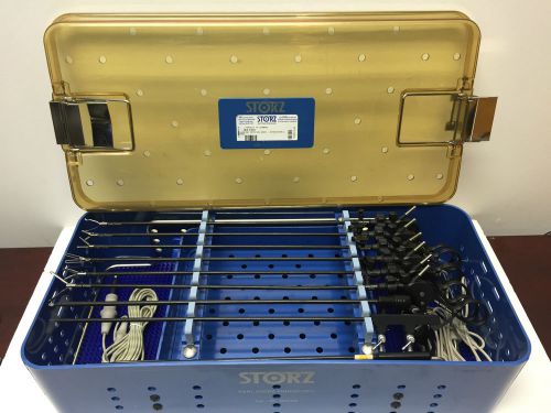 12-piece Set STORZ CLICKLINE® Rotating laparoscopic Instruments electrosurgical