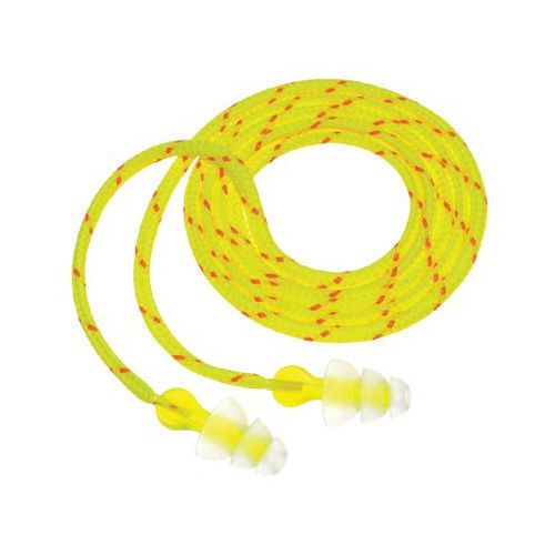 Peltor Tri-Flang  Earplugs cloth cordedear plugs nrr26  100 pair NEW