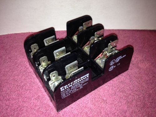 ***new*** ferraz shawmut 30323r 30 amp 600 volt 3-pole fuse holder block for sale