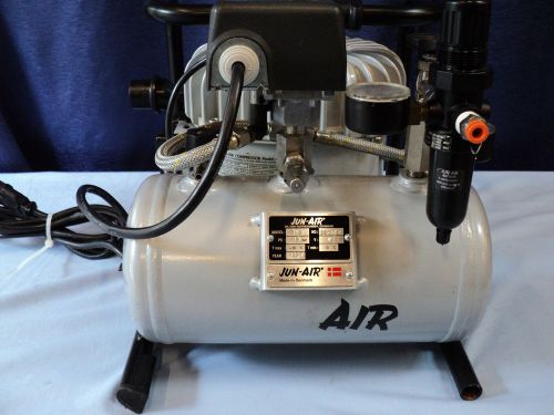 Jun-air ultra quiet 6-4, 6-j  self-contained portable laboratory air compressor for sale