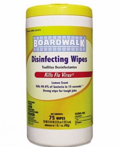 Boardwalk lemon disinfecting wipes set of 6 for sale