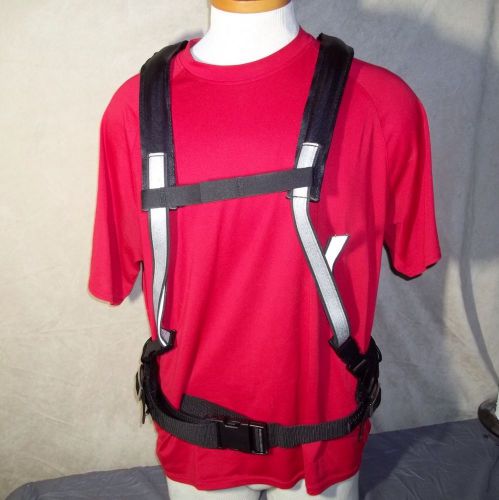 Msa black bear belt, comfort padded, upper body, safety harness equipment new for sale