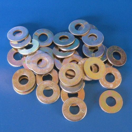 Flat washers sae grade 8 zy uss 5/16&#034; 20pc for sale