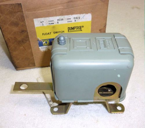 Square d pumptrol float switch class 9036 type dg-2 series b 57643 new old stock for sale